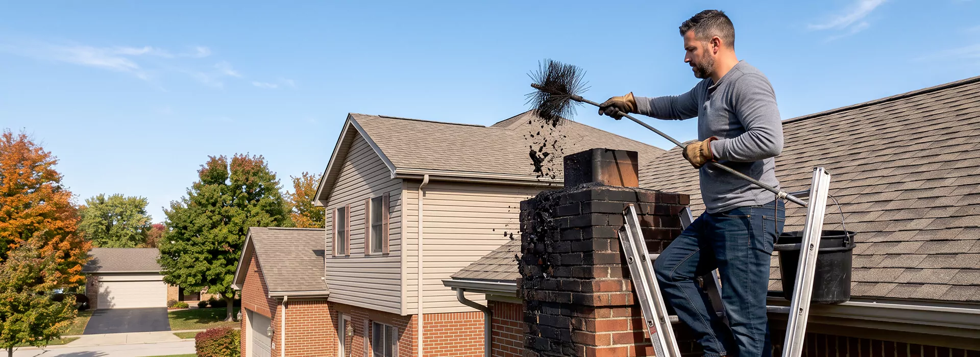 Chimney Creosote Cleaning in Woodbridge