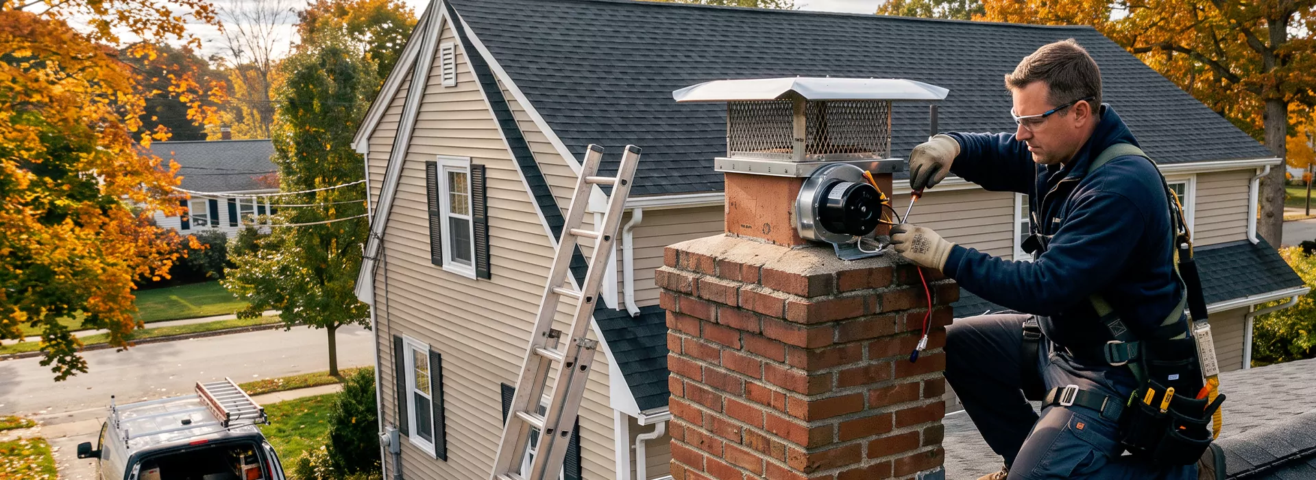 Chimney Fan Repair Woodbridge, NJ