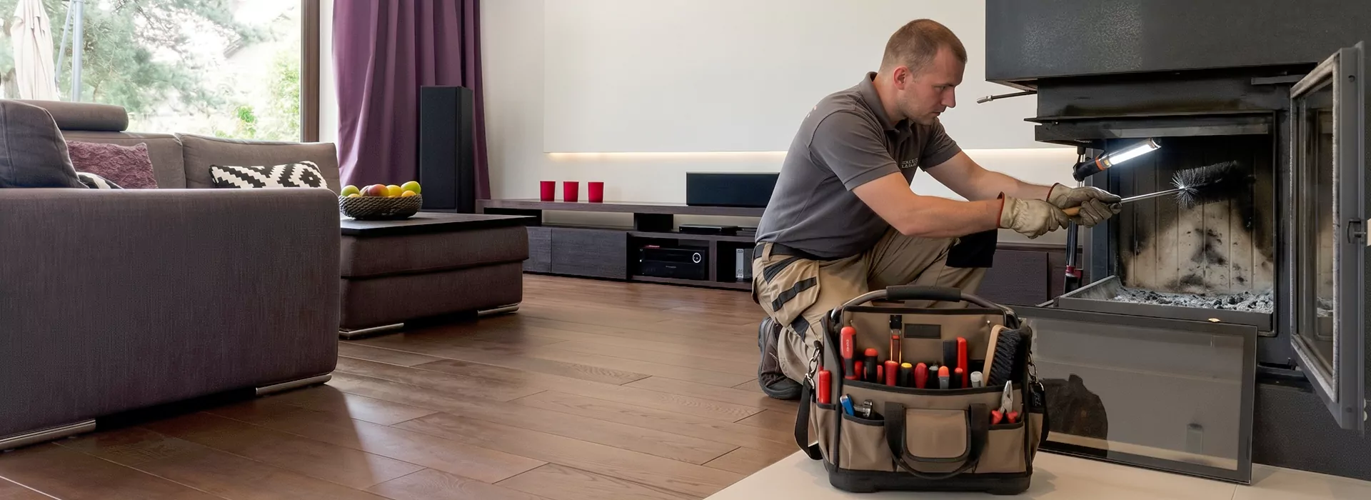 Fireplace Restoration in Woodbridge