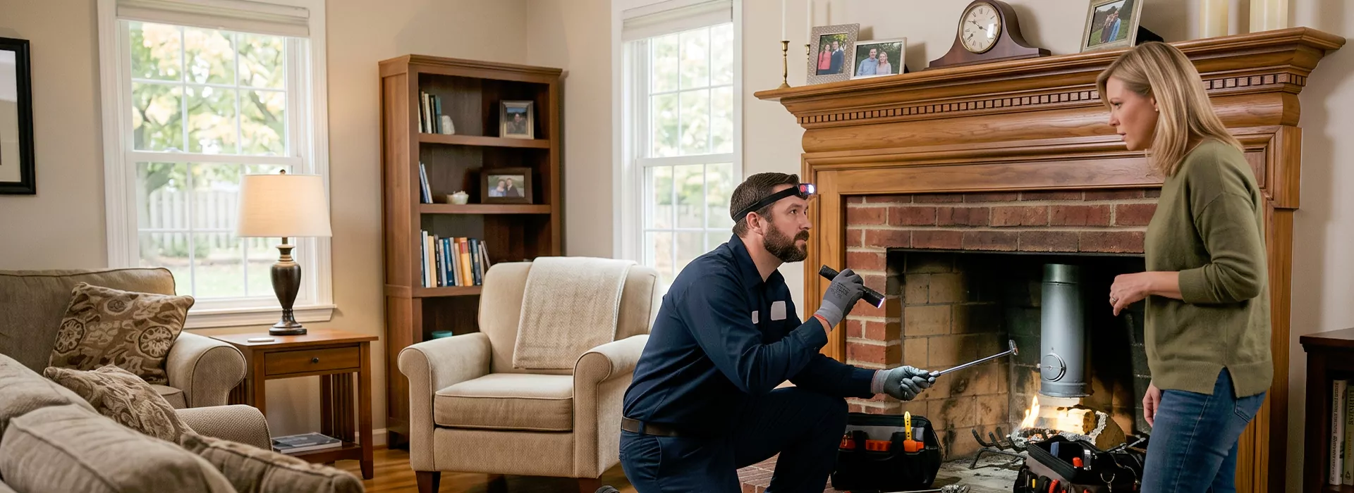 Fireplace Safety Inspection Woodbridge, NJ