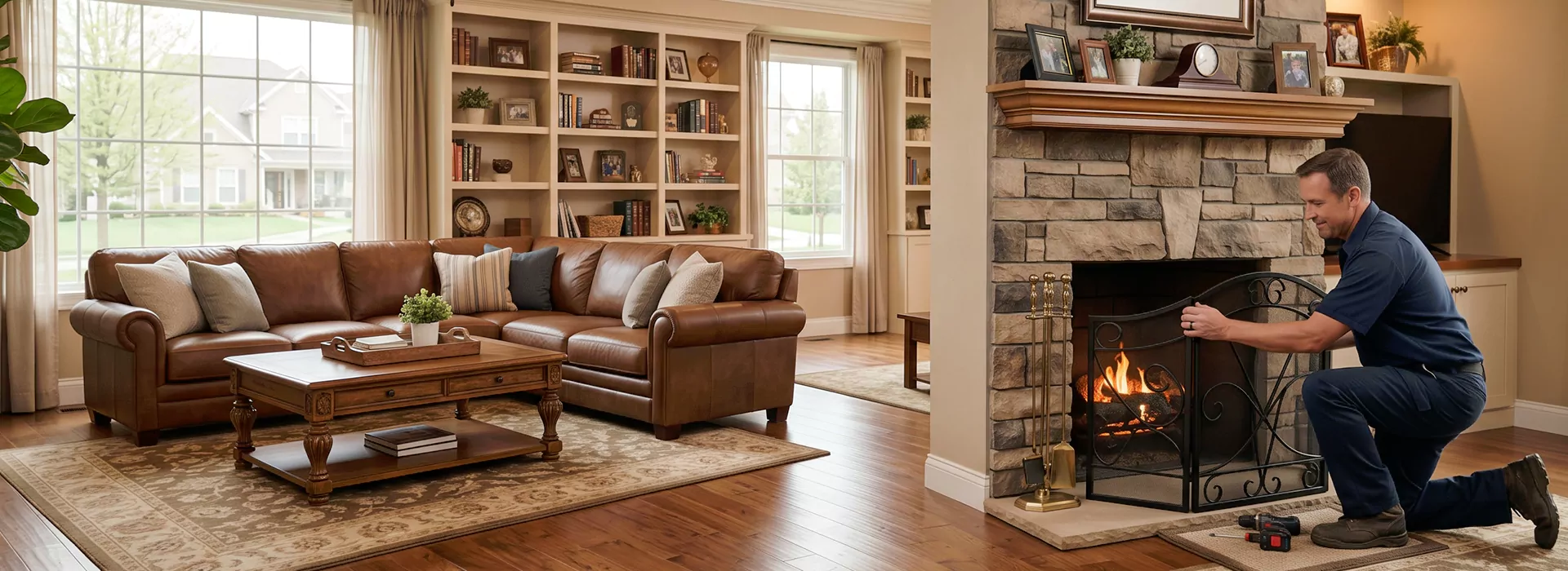 Fireplace Screen Installation Woodbridge, NJ