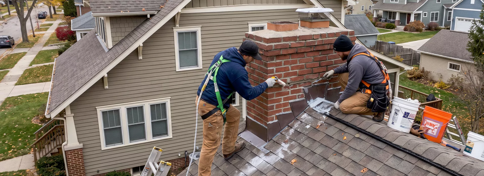 Leaking Chimney Repair in Woodbridge, NJ