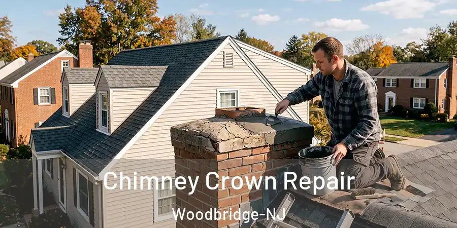  Chimney Crown Repair Woodbridge-NJ