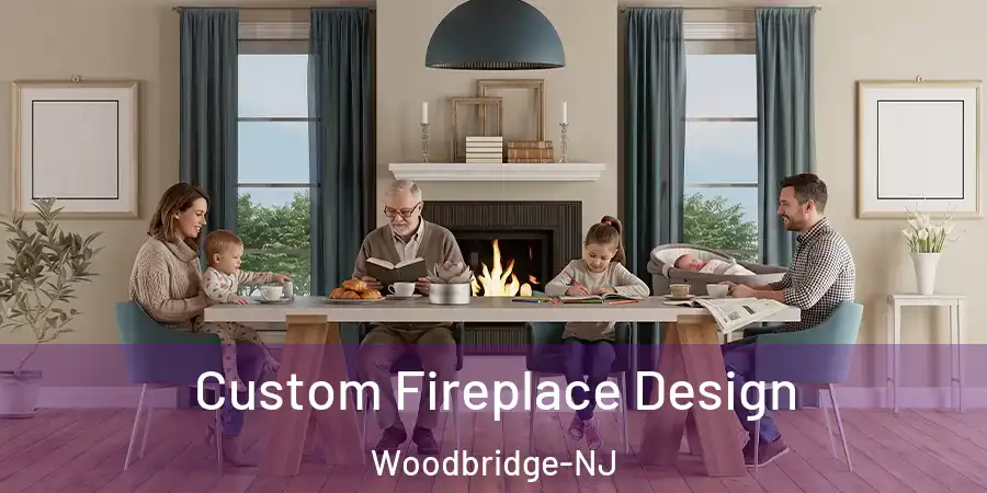 Custom Fireplace Design Woodbridge-NJ