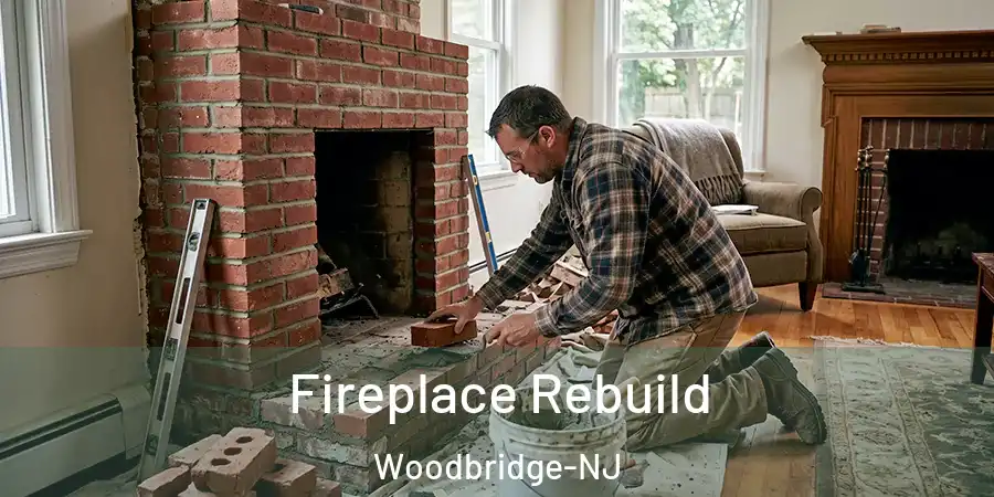  Fireplace Rebuild Woodbridge-NJ
