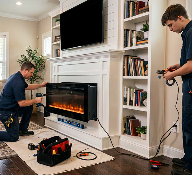 Certified Electric Fireplace Installation Company: Your Local Electric Fireplace Contractors in Woodbridge, NJ!