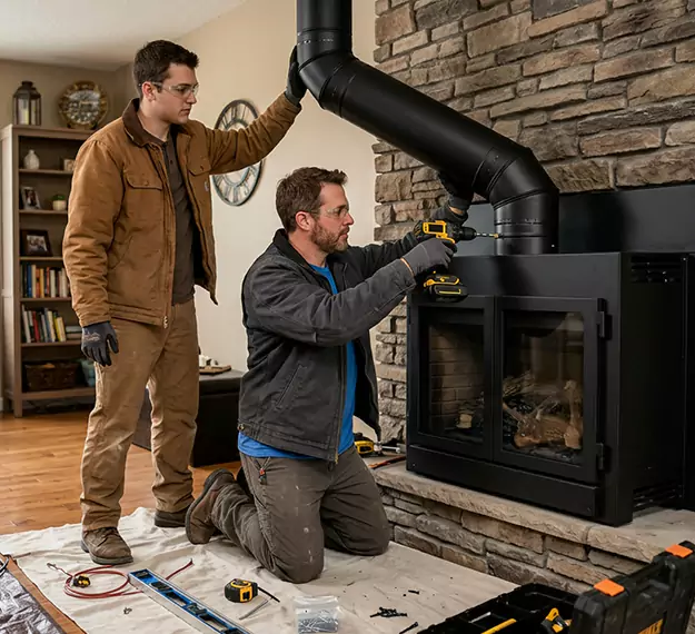 Certified Prefab Fireplace Installer: Your Local Factory-Built Fireplace Installer in Woodbridge, NJ