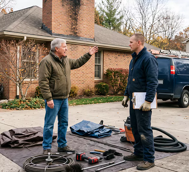 Why Woodbridge Homeowners Choose Our Creosote Removal Team?