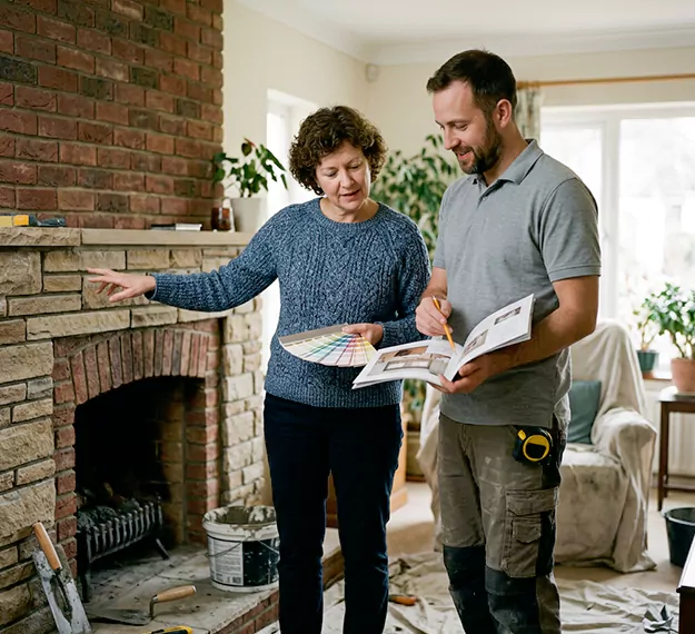 Why Woodbridge Homeowners Choose Our Fireplace Makeover Team?
