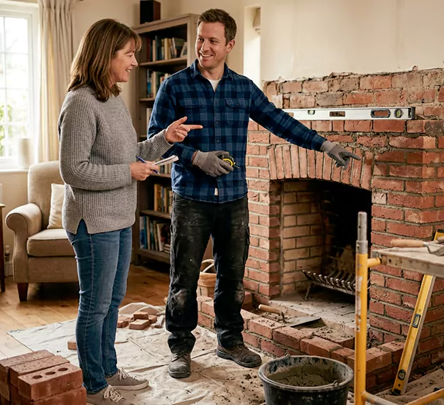 Why Woodbridge, NJ Homeowners Choose Our Fireplace Rebuild Team?