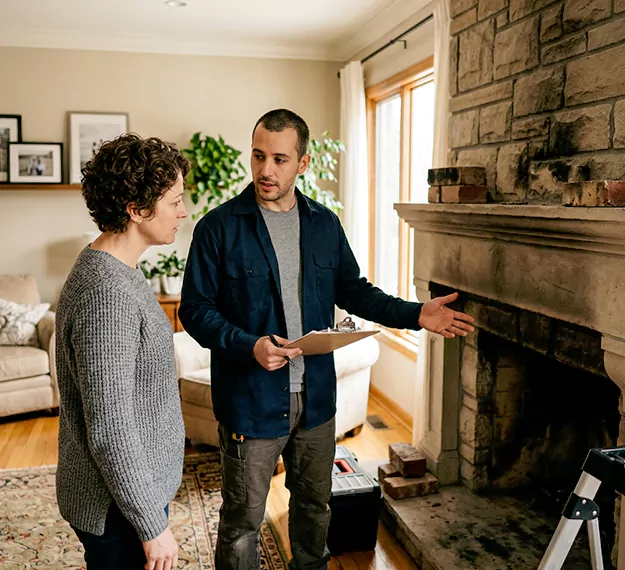Why Woodbridge Homeowners Choose Our Fireplace Restore Team?