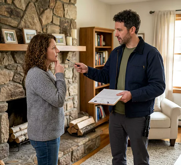 Why Woodbridge Homeowners Choose Our Fireplace Safety Inspection Team?