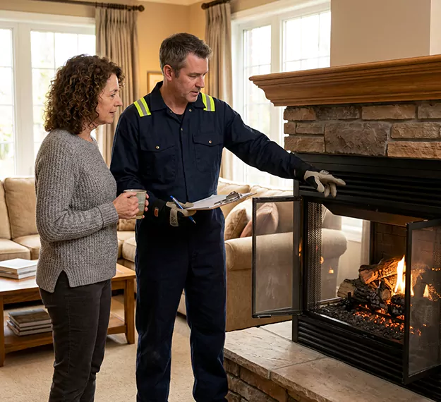 Why Woodbridge Homeowners Choose Our Gas Fireplace Embers Team?