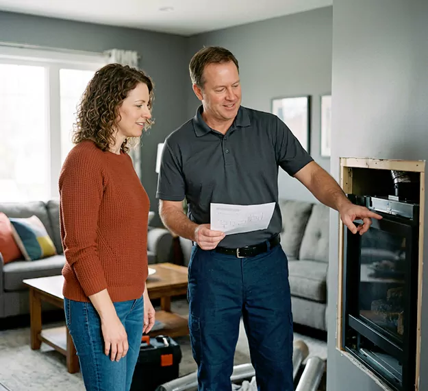 Why Woodbridge Homeowners Choose Our Gas Fireplace Installation Team?