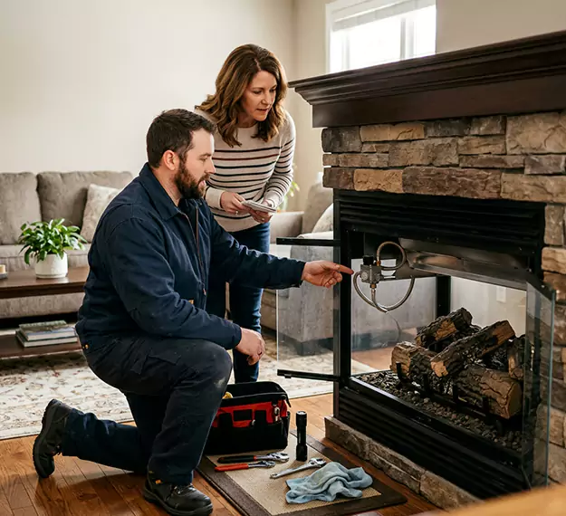 Why Woodbridge, NJ Homeowners Choose Our Propane Fireplace Repair Team?