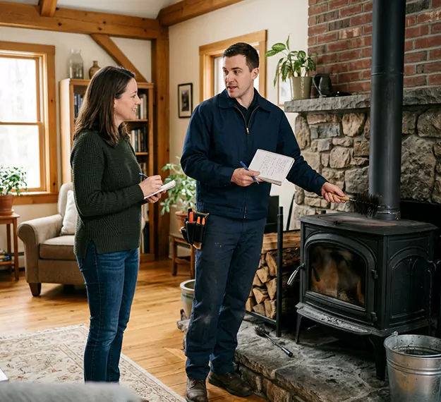 Why Woodbridge Homeowners Choose Our Wood Stove Cleaning Team?