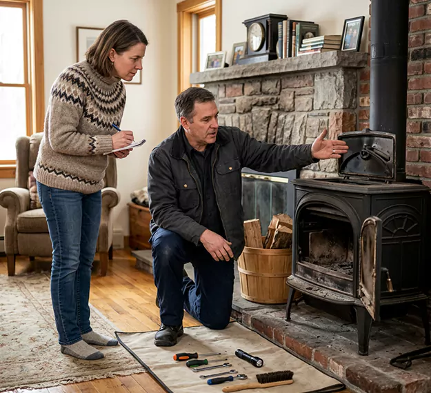 Why Woodbridge Homeowners Choose Our Wood Stove Repair Team?