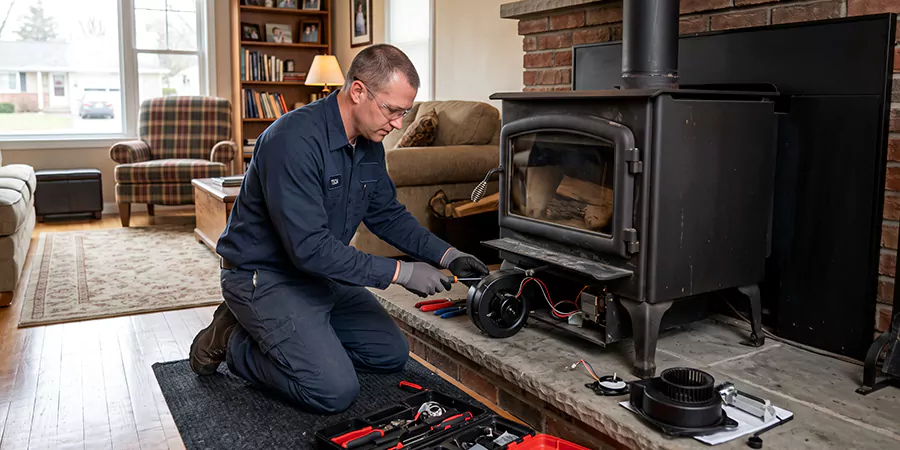 Wood Stove and Gas Fireplace Fan Repair Woodbridge