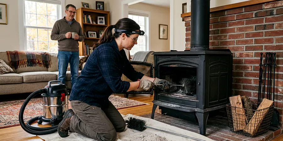 Wood Stove and Pellet Stove Cleaning Service Woodbridge