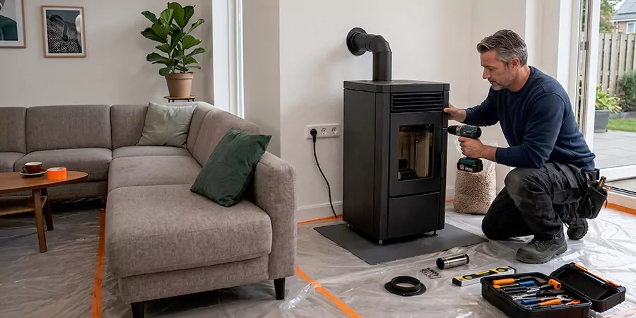 Fireplace Surround and Wall Installation Woodbridge