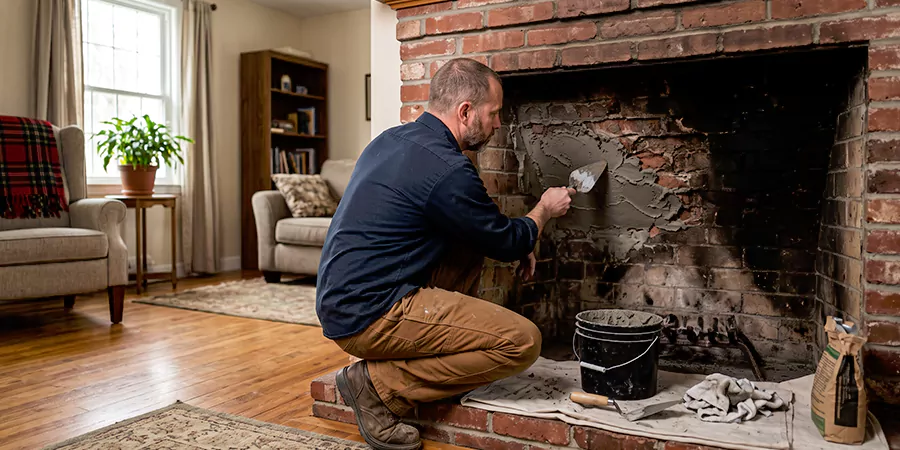Modern Fireplace Refacing Woodbridge