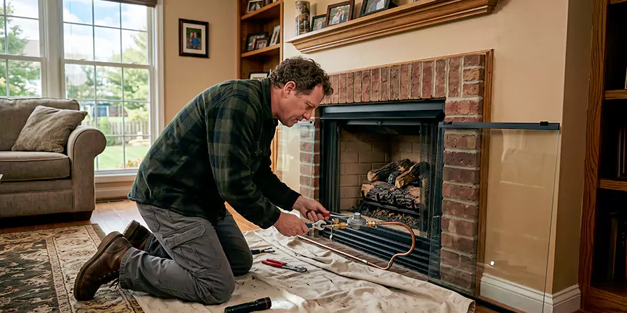 Propane Fireplace Regulator and Gas Line Repair Woodbridge