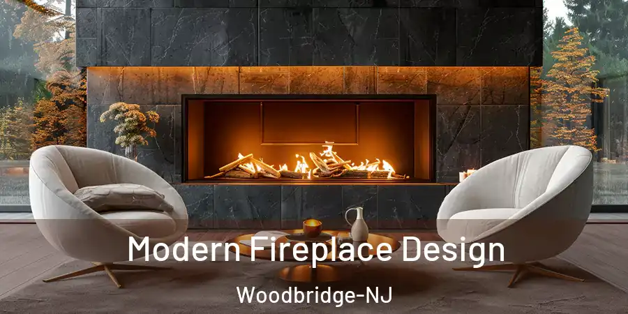  Modern Fireplace Design Woodbridge-NJ