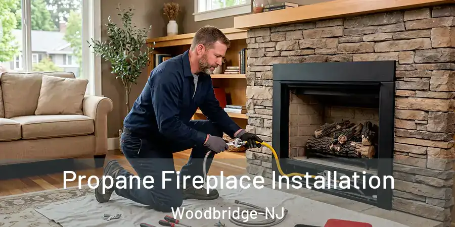 Propane Fireplace Installation Woodbridge-NJ