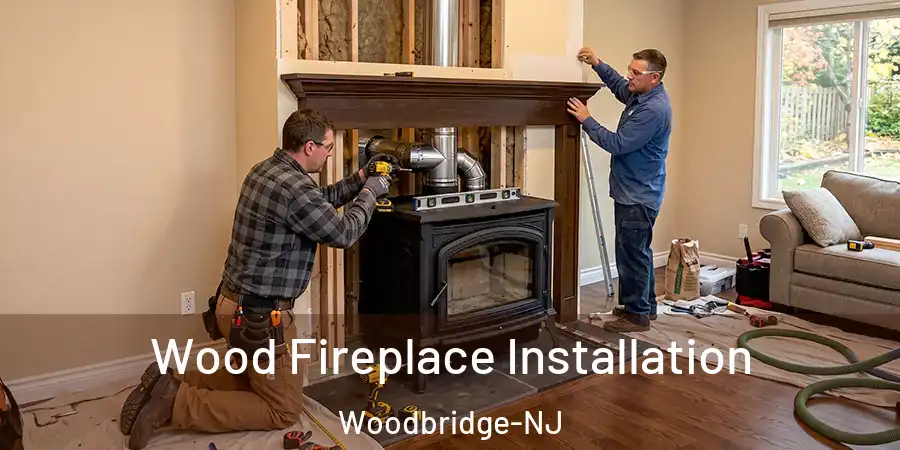  Wood Fireplace Installation Woodbridge-NJ